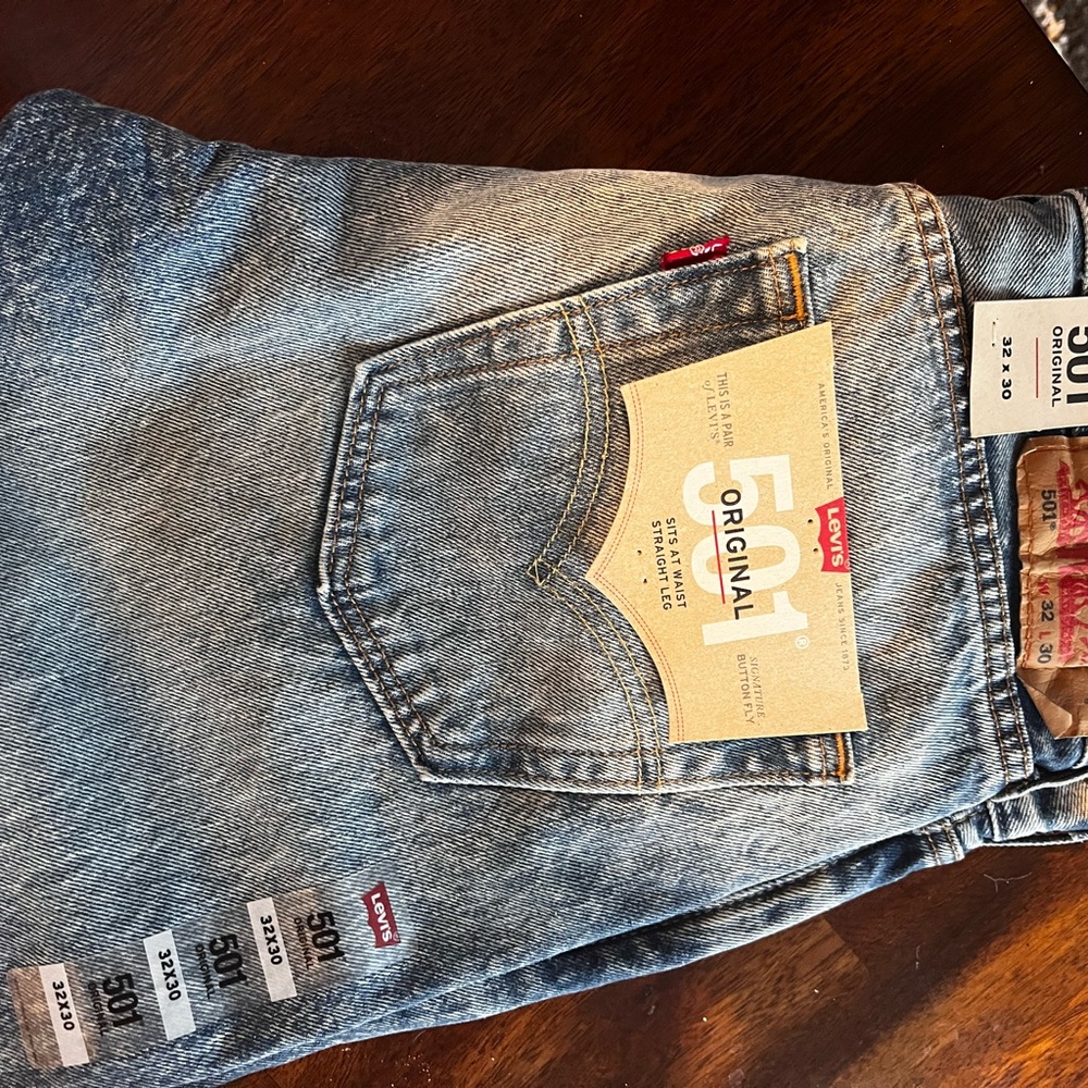 Levi's Original Light Blue Men's Jeans